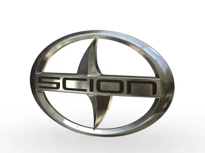 scion logo 3D model