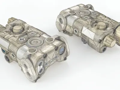EOTech NGAL Laser Aiming Device Low-poly 3D model