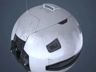 Surveillance Drone Mk1 Used Look Free 3D model