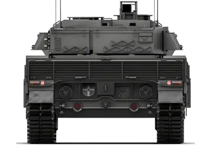Tank Stridsvagn Strv 122 2018 3D model