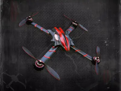 Drone Concept 3D model