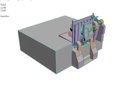 Furnace Machine Free low-poly 3D model
