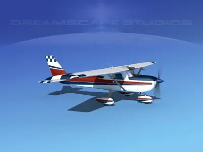 Cessna 150 Aerobat V05 3D model