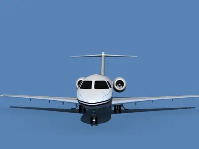 Hawker Siddley 4000 V12 3D model