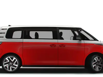 VW ID Buzz GTX LWB 2024 3D model