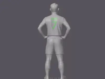 Korean GOAT Heung min Son Collectible Sculpture 3D print model