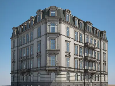 City Building 04 3D model