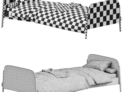 Nadil Child Bed Free 3D model