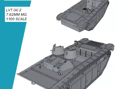 LVT A 2 762mm MG 3D print model