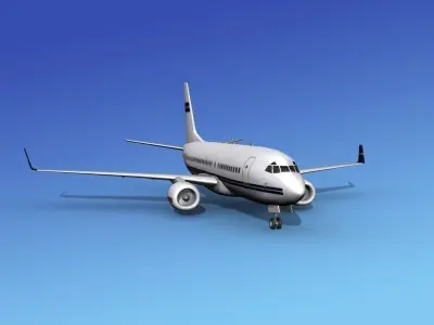 Boeing 737-700ER Corporate 2 3D model