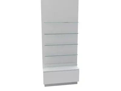 Trade stand B 3D model