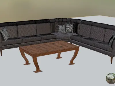 sofaa Free 3D model