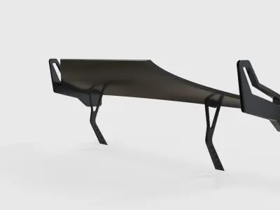 spoiler ghost auto garage tuning 3D model