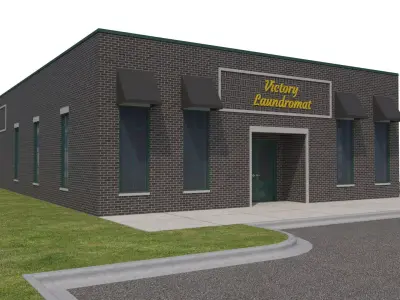 Retail-200 Retail Store 3D model