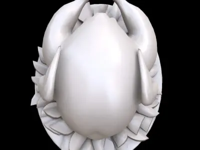 Food Chicken Low-poly 3D model