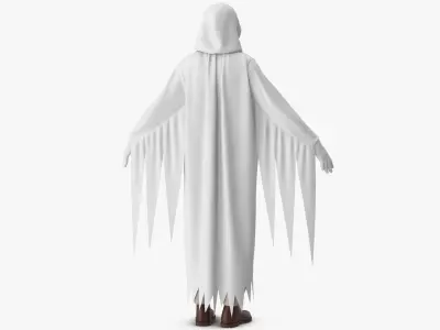 Hooded Costume 11 3D model