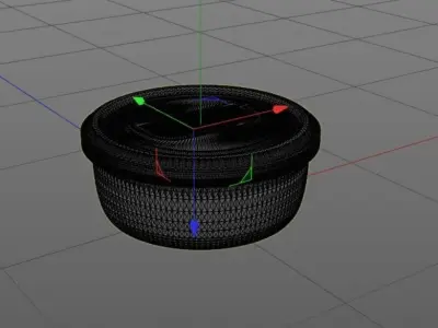 Tuna and Yogurt  Cup 3D model