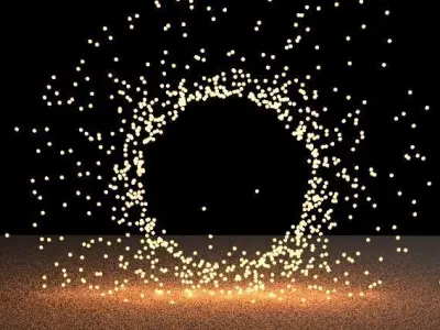 Portal Low-poly 3D model