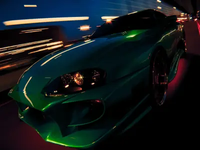 Veilside C-II Body Kit 3D model