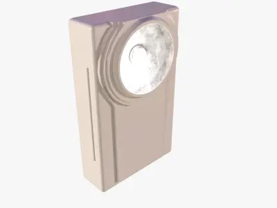 DomGos Flashlight PRL Low-poly 3D model