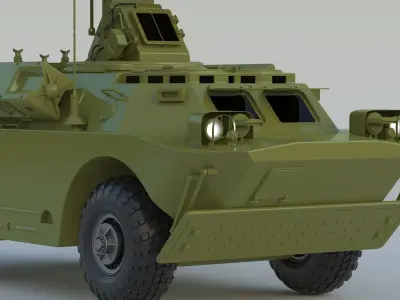 9K31 Strela-1 SA-9 Gaskin 3D model