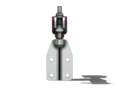 Grampo AMF 93542 Clamp 3D model