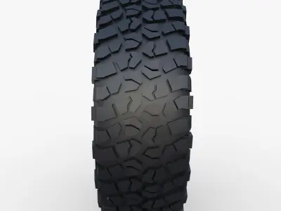 Range Rover Classic Wheel BF Goodrich Mud 3D model