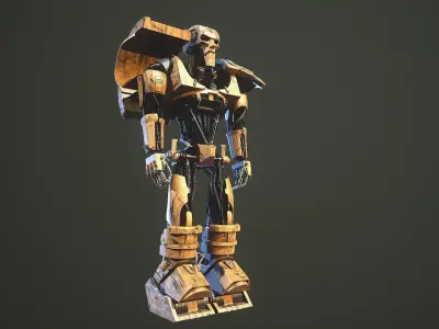 Robot ABC Warriors  3D model
