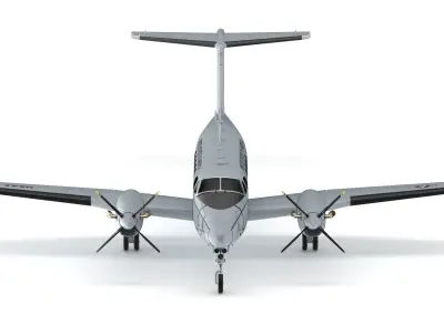 Beechcraft C-12 Huron 3D model