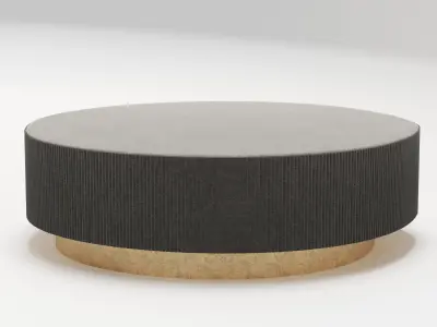 Nori coffe table Galotti Radice Free low-poly 3D model