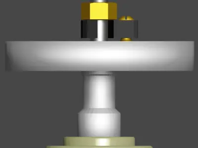 DRILL JIG Low-poly 3D model