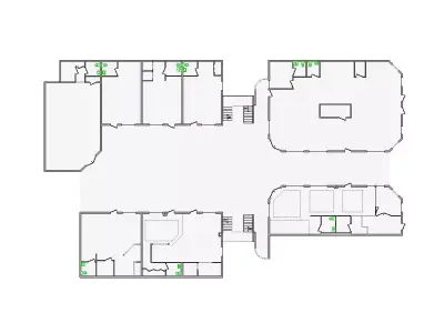 Commercial Interior Sketch - 20001-24000 SF - Xactimate 3D model