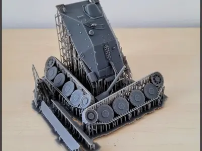 Jagdpanzer 38t Hetzer SdKfz 138-2 - miniatures tabletop scenery 3D print model