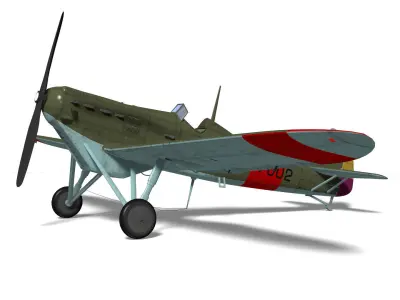 Dewoitine D510 3D model