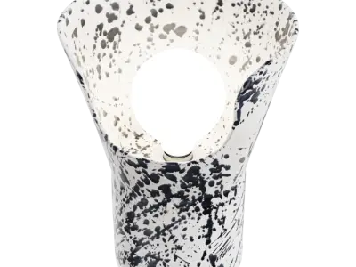  Eno Ceramic Xona Splattered Lamp Model 