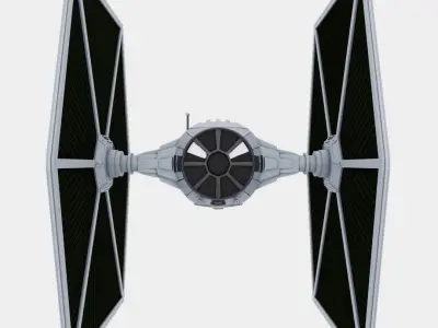 Tie Fighter Free 3D model