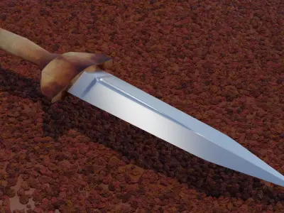 Khanja Indian Style  Blade  3D model