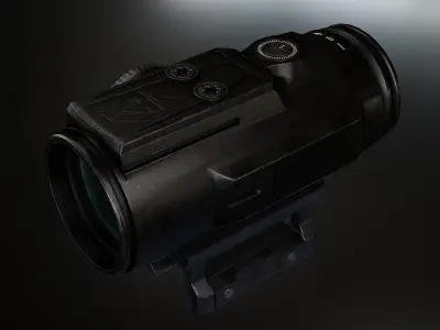 Vortex Spitfire HD Gen II x5 Low-poly 3D model