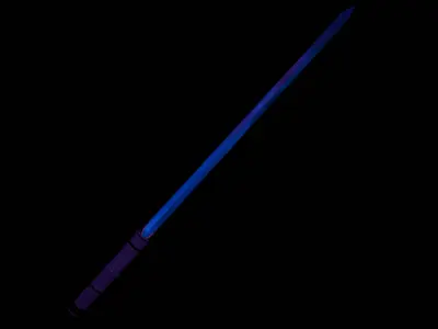 Crystal Sword 3D model