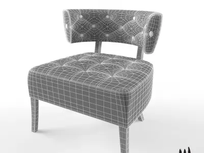 Brabbu Zulu armchair 3D model