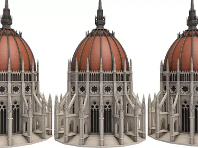 Hungarian Parliament Building 3D model
