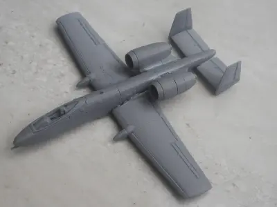 A10-A THUNDERBOLT-II Scale 1-72 Ready to Print STL FILES 3D print model