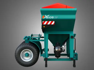 Xeos TF Front Hopper 3D model