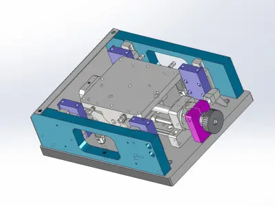 ACF laminating machine 3D model