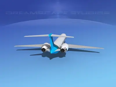 McDonnell Douglas MD-90 Sierra Air Express 3D model