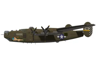 consolidated B24J liberator 3D model