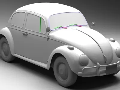 voleks beetle Free 3D model