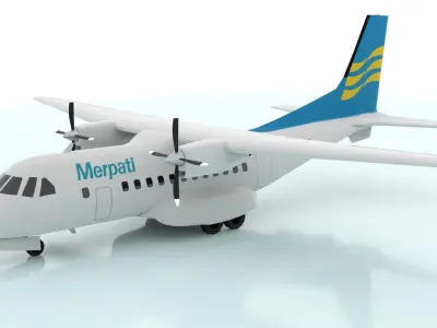 Casa - IPTN CN-235 220 3D model