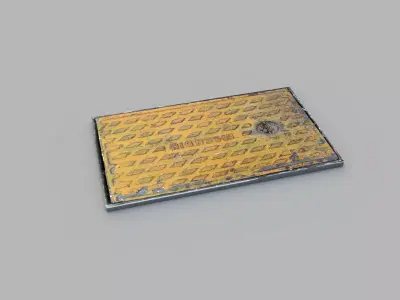  Sewer Grate 11 3D model