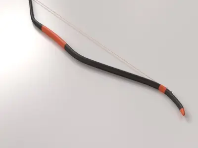 Traditional Bow 3D model